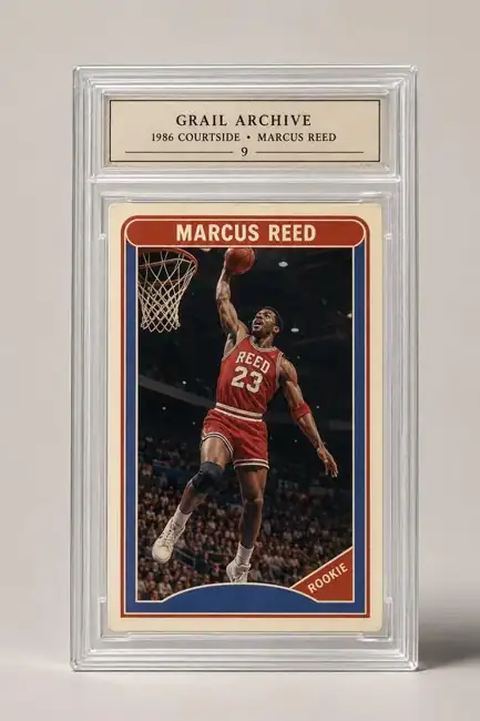 Example basketball card